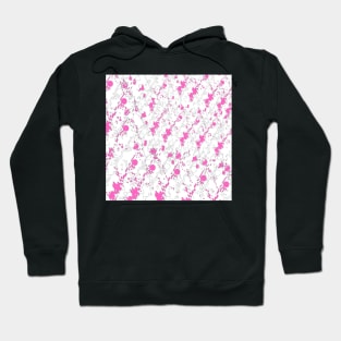 Pink and white Hoodie